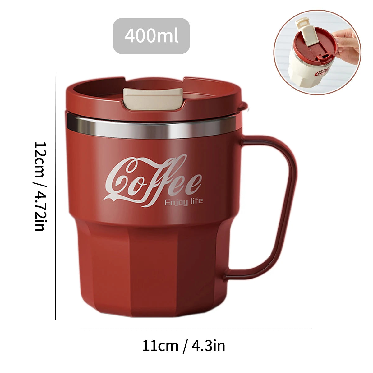 SipNest – Insulated Stainless Steel Mug