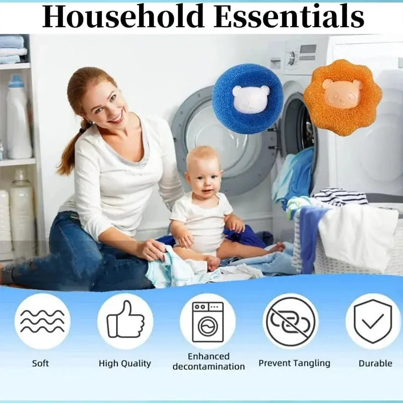 FurCatch™ – Reusable Laundry Hair Catcher