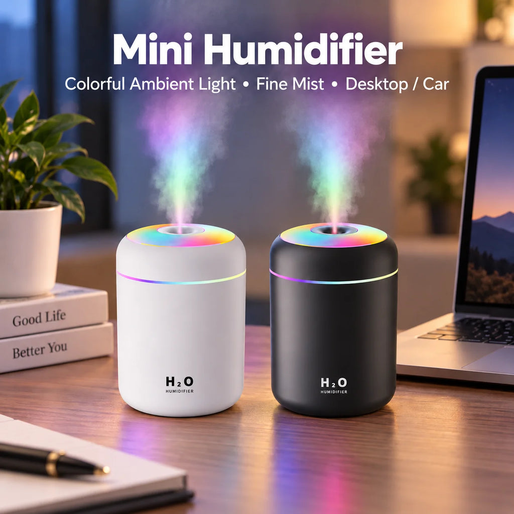MistMini – Portable USB Cool Mist Humidifier