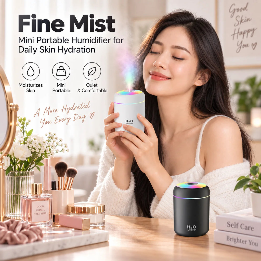 MistMini – Portable USB Cool Mist Humidifier