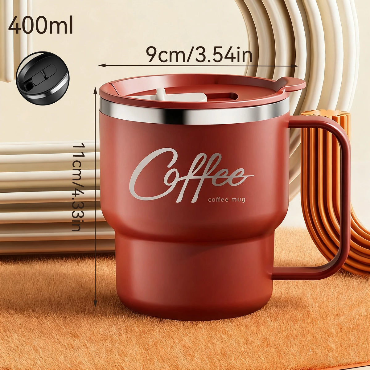 SipNest – Insulated Stainless Steel Mug