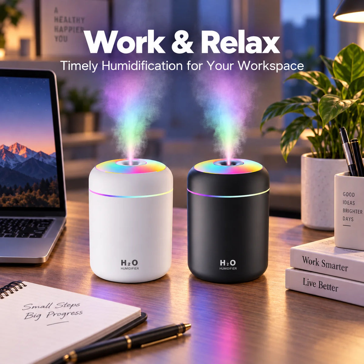 MistMini – Portable USB Cool Mist Humidifier