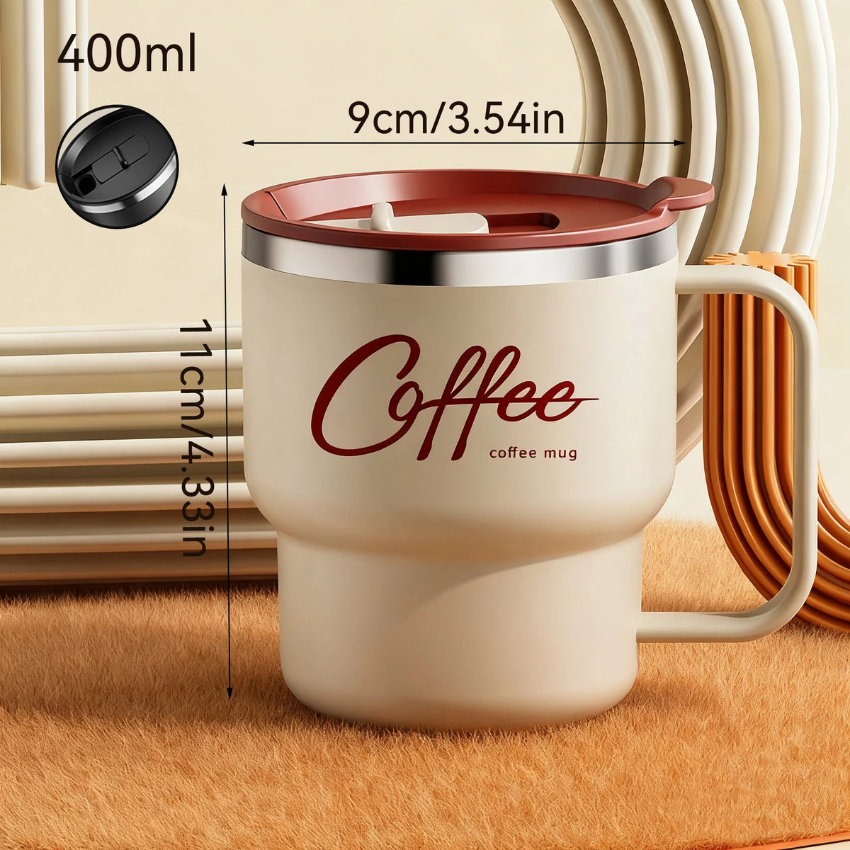 SipNest – Insulated Stainless Steel Mug